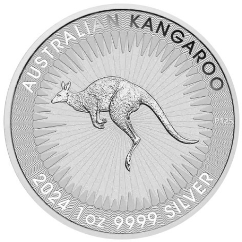 Mince / Strieborné investičné / Kangaroo strieborná investičná minca (2024)