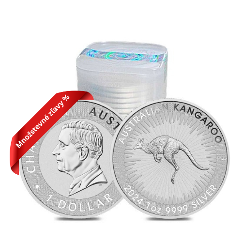 Mince / Strieborné investičné / Kangaroo strieborné investičné mince (2024)