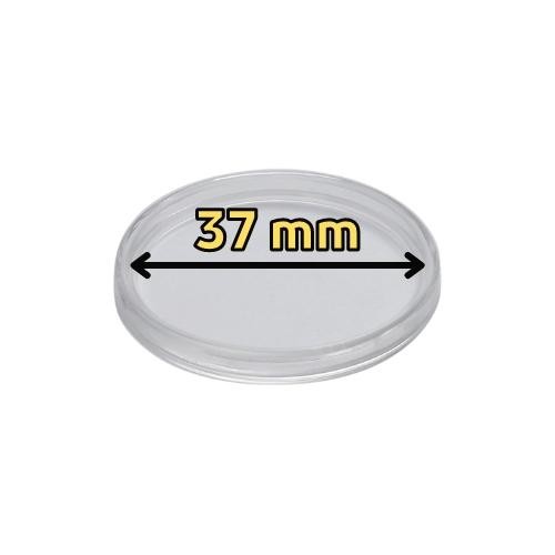 Doplnkové príslušenstvo / Kapsle na mince / Plastová kapsula na mince s priemerom 37 mm