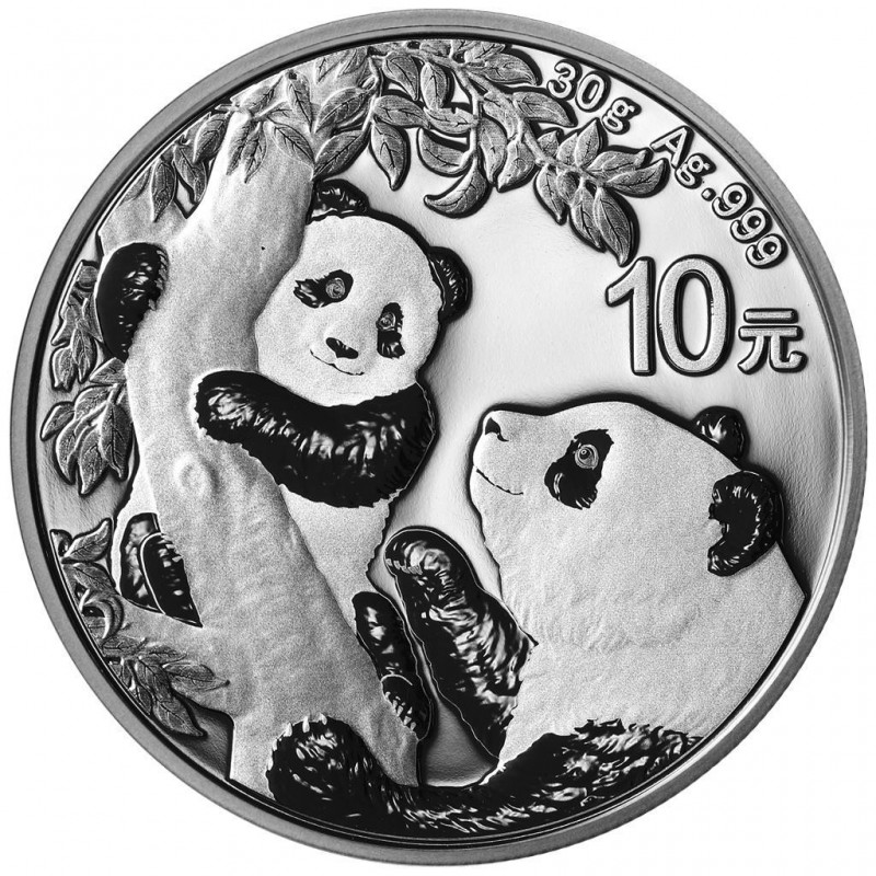 Mince / Strieborné investičné / Panda 30 g (2021)