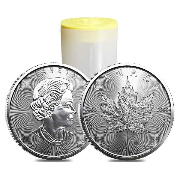 Mince / Strieborné investičné / Maple Leaf strieborná minca (2022) 25 ks a viac