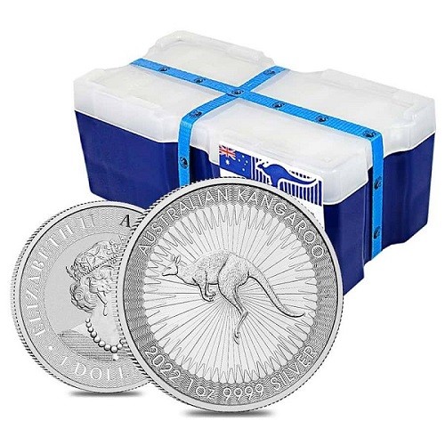 Mince / Strieborné investičné / Kangaroo strieborná minca (2022) 250 ks a viac