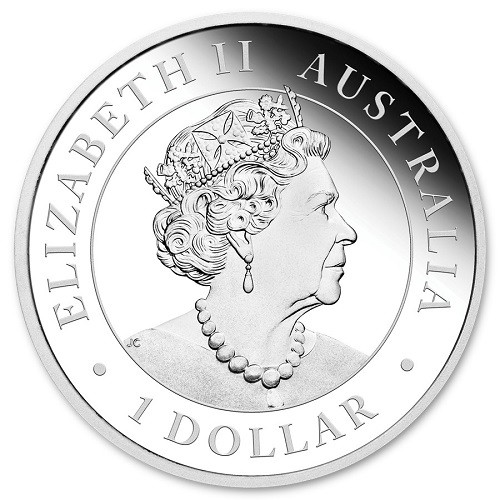 Australian Emu strieborná investičná minca  (2019) - investičná strieborná mica Australian Emu 2019 zadna strana