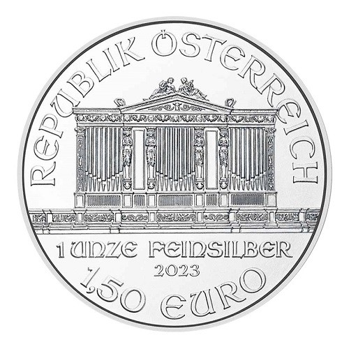 Philharmoniker strieborná minca (2023) 20ks a viac - wiener philharmoniker strieborna investicna minca 2023 rub