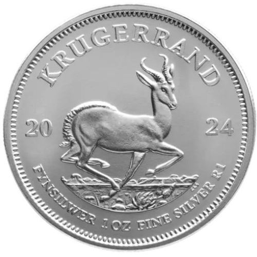 Mince / Strieborné investičné / Krugerrand strieborná investičná minca (2024)