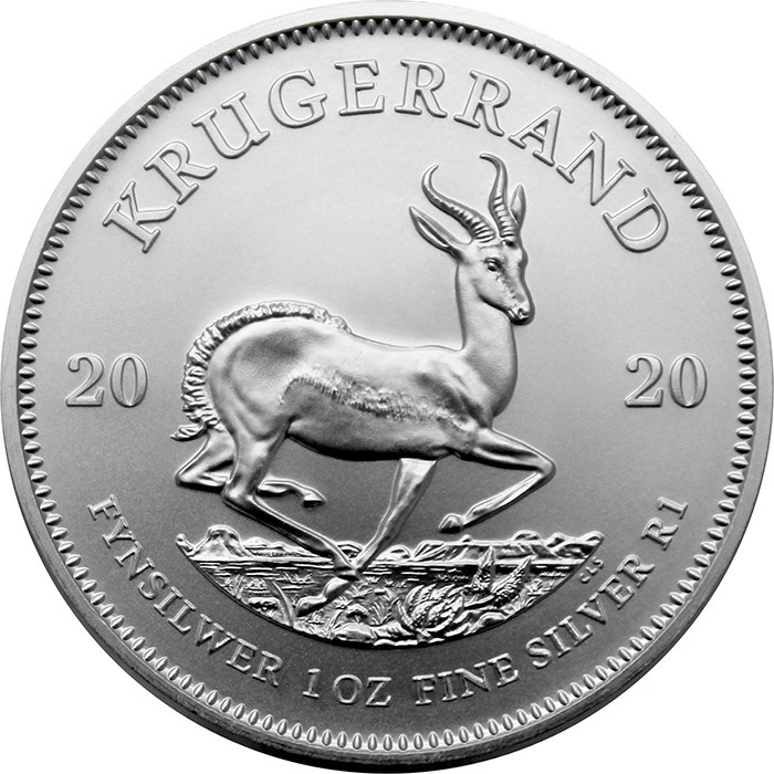 Mince / Strieborné investičné / Krugerrand 1 oz (2020)