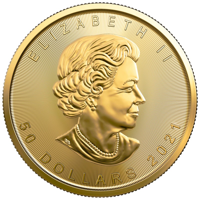 Maple Leaf 1oz (2021) - zlatá investičná minca
