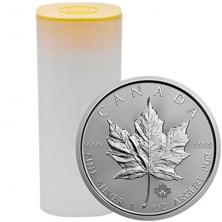 Mince / Strieborné investičné / Maple Leaf strieborná minca (2021) 25 ks a viac
