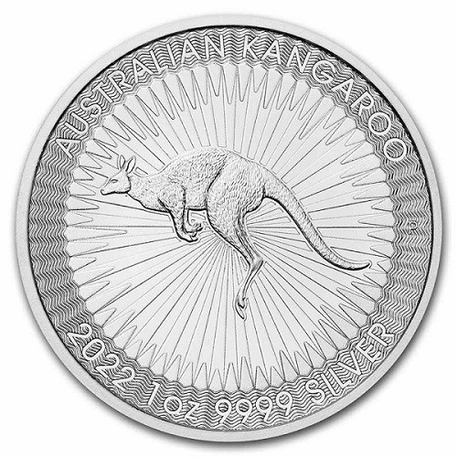 Kangaroo strieborná minca (2022) 25 ks a viac - strieborna investicna minca 1 oz kangaroo 2022 